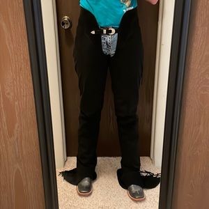 Woods Western Ladies Custom Show Chaps